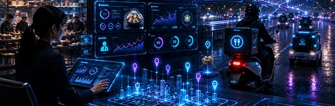 Data analytics solutions for food delivery apps